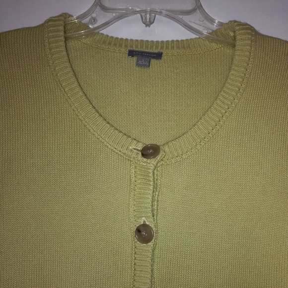 Ann Taylor light green cardigan size L - Picture 4 of 9